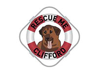 Rescue Me Clifford Logo